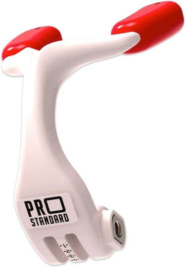 حامل شواء قياسي برو 3.0 - أفضل حامل فم متوافق مع كاميرات جو برو (أبيض)