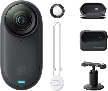Insta360 GO 3S - 128 GB Black 4K Tiny Portable Vlogging Camera