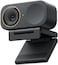 Insta360 Link 2C Pro AI 4K Webcam, 1/1.3&rdquo; Sensor, Auto Framing, AI Noise Reduction, Multiple Audio Pickup Modes, Smart Whiteboard &amp; Streaming - Graphite Black