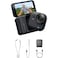 Insta360 GO Ultra Standard Bundle  4K Tiny Action Camera, Low-Light Capture, 10m Waterproof Wide-Angle, w/ Flip Screen FlowState Stabilization, Magnet Pendant, Clip for Travel &amp; Vlogging, Black