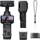 Insta360 Luna Ultra Standard Bundle  8K Pocket Size Gimbal Camera w/ Dual Leica Lens System + Protective Cover + Wind Guard + Thread Handle + Wrist Strap, For Travel, Vlogging, Black