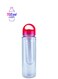 Water Bottle 700ml Clear/Pink
