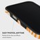 Mobcos iPhone 17 Pro Max Sunset Swirl Premium Case Compatible with Hybrid Dual-Layer Hard Shell + Silicone Protection - Scratch-Resistant Shockproof Mobile Cover