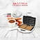 Electric Churros Maker 750W, 8 Slot Non-Stick Baking Machine Compact Dessert Snack Maker