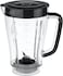 UFESA Blender, Spice Grinder Attachment, 500W, 1.5L Pitcher, 2 Speeds With TURBO, 4 Stainless Steel Blades, BPA Free, BS4709 Jade, Silver