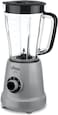 UFESA Blender, Spice Grinder Attachment, 500W, 1.5L Pitcher, 2 Speeds With TURBO, 4 Stainless Steel Blades, BPA Free, BS4709 Jade, Silver