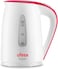 Ufesa High-Power Electric Kettle with Advanced Safety Features, 2200 W Power, 1.7 Litre, Level Indicator for Easy Monitoring - On/Off Switch with Illuminated Indicator for Simple Use-HA7315 Powell
