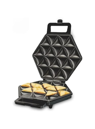 DSP KC1221 Samosa Dumpling Maker with 8 Cavity Mold, 1200W Power, Non-Stick Coating, Perfect for Home or Commercial Use