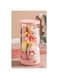MUMOO BEAR Kids' Toy Storage Box Transparent Dust Proof Toy Organizer Plastic Rotable Storage Bucket with String Light for Stuffed Animals and Plush Toys (60cm, Pink)