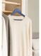 Homes Plastic Clothes Hangers Non-Slip 24 Pack &acirc;&euro;&ldquo; Durable Space Saving Hangers for Shirts, Suits, Coats &amp; Sweaters (Blue)