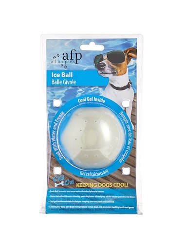 All For Paws Chill Out Ice Ball Dog Chew Toy, Large, 6.18 Kg, Assorted Colours, Multi, Vp7075, Toys, 1 Count (Pack Of 1)