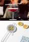 Tea Strainer with Handle, Stainless Steel Small Strainer Fine Mesh Strainer, Mini Cocktail Strainer For Cocktails,Tea, Herbs, Coffee &amp; Drinks, Silver
