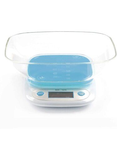 Digital Kitchen Scale, Multi-Function, Stainless Steel, LCD Display, for Baking and Diet Control Measurement, For Food Weight Pulses Weight