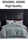 HOME 6 Piece King/Queen/Single size, duvet cover set. set includes 1 Comforter Cover, 1 Fitted Bedsheet, 4 Pillow Shams
