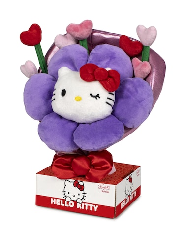 HELLO KITTY Flower Bouquet Plush 30cm