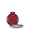 Karamel Round Pizza Tray 32cm, Nonstick Carbon Steel Pizza Pan, Scratch Resistant Double Coating, BPA Free, Heat Resistant Up to 230&Acirc;&deg;C, Durable Oven Bakeware for Ethnic Food and Homemade Pizza