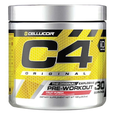 Cellucor C4 Original iD Series Pre-Workout Fruit Punch 30 Servings