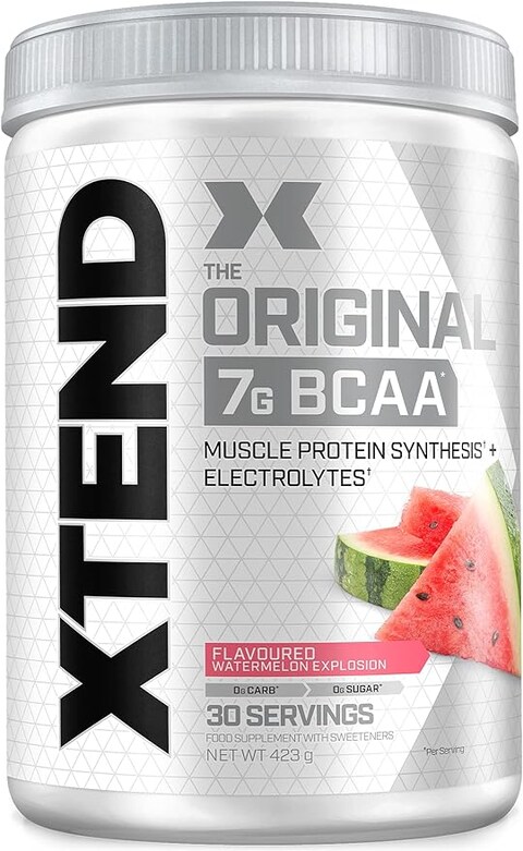 Xtend Original BCAA, Watermelon Explosion, 30 Servings, 7G BCAAs