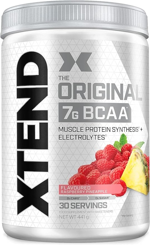Xtend Original BCAA, Raspberry Pineapple, 30 Servings, 7G BCAAs