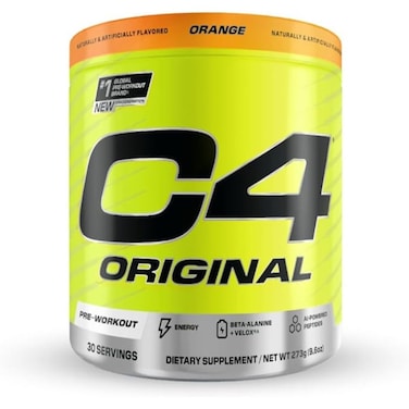 Cellucor C4 Original Pre Workout, Orange, 30