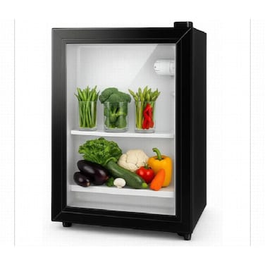 29L Mini Refrigerator with Direct Cooling, 55W Power, Compact Beverage &amp; Food Fridge for Home Office