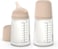 Suavinex Zero Zero Anti Colic Baby Bottle, No 1 Spanish Baby Bottle Brand, Minimizes Bottle Rejection &amp; Nipple Confusion, Perfect For Combo Feeding, 2Pk, 9Oz/270ml, Light Tone, Medium Flow Nipple