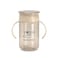 Suavinex, Infant Cup With Leak Proof Disc, Magic Cup With Rim, Leak Proof 360&deg;, Removable Handles, Hygienic Lid, Dishwasher Safe, 12 Oz, Wonderland Beige