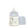 Suavinex Polyamide Baby Feeding Bottle With Slow-Flow Physiological Nipple Teat, Mimics Natural Breastfeeding Experience, 0+ Months 150ml - Blue