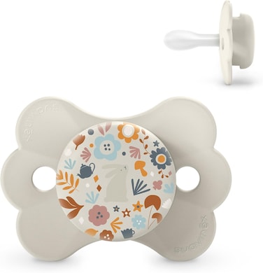 Suavinex Pro Ultra Soft Butterfly Shape Baby Pacifier For Babies 0-6 Months With Silicone Nipple Physiological Teat Safe For Baby