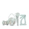 Suavinex Wonderland Soother Gift Set - 4-Piece Set For 0&ndash;6 Months With Silicone Pacifier, Fabric Soother Clip, Duo Pacifier Pod &amp; Bunny Teether - BPA-Free - Ideal Newborn Gift