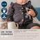 Suavinex, 2 Pack Baby Teats 6/18 Months, With Physiological SX Pro Silicone Vacuum Cleaner, Symmetrical And Flexible, Respect Tooth And Jaw Development, Wild And Free Blue
