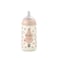 Suavinex, Anti-Colic Bottle 270 ml With Physiological SX Pro Silicone Teat, Medium Flow (M), For Medium Density Liquids, Milk, Juice Or Water, Babies +3 Months, Birdies, Pink