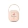 Suavinex, Baby Pacifier Holder, For Carrying 2 Pacifiers, Box &ndash; Durable And Easy To Clean Case, With Flexible Handle For Hanging From Bag, Trolley Or Cot, Secure Closure, +0 Months, Birdies Pink