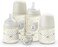 Suavinex, Newborn Bottle Set, Gift Box With: 2 X 270ml Medium Flow + 2 X 150ml Slow Flow + Pacifier From 0 To 6 Months, Symmetrical SX Pro Silicone Pacifiers, 5Pcs, +0M, Wild And Free Grey