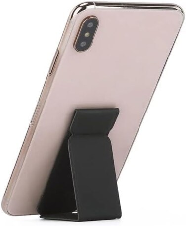 حامل الهاتف المحمول المغناطيسي كسول متعدد الوظائف عمودي وأفقي حامل قابل للطي حامل الهاتف المحمول الخلفي - متعدد الألوان