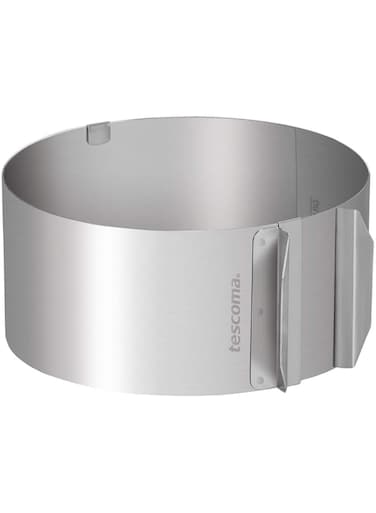 Tescoma Round Adjustable Baking Frame &Oslash; 16-30 Cm Delicia, Assorted, 19.7 X 9.2 X 19.8 Cm