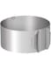 Tescoma Round Adjustable Baking Frame &Oslash; 16-30 Cm Delicia, Assorted, 19.7 X 9.2 X 19.8 Cm