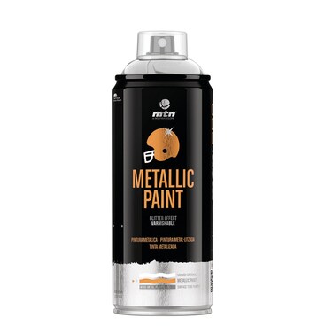 Montana Colors MTN PRO Metallic Paint Aluminum Spray Paint 400ml