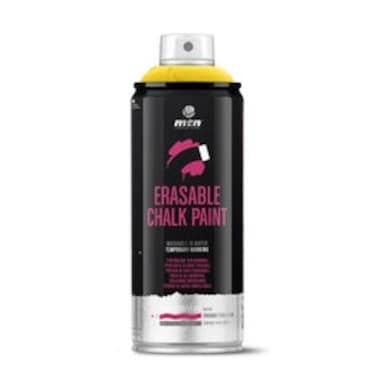 Montana Colors MTN PRO Erasabable Chalk Paint Light Yellow  Spray Paint 400ml