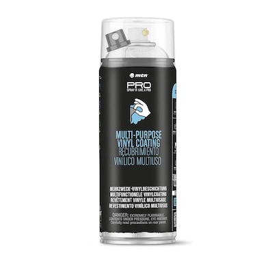 Montana Colors MTN PRO Multi-Purpose Vinyl Coating Black Spray Paint 400ml