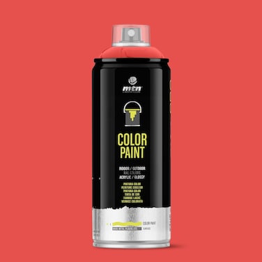 Montana Colors MTN PRO Color Paint Traffic Red  Acrylic Glossy Spray Paint 400ml