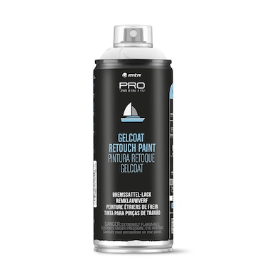 Montana Colors MTN PRO Gel Coat Retouch White Spray Paint 400ml