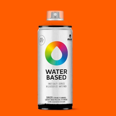 Montana Colors MTN Water Base RV-2004 Kalani Orange Spray Paint Matt 400ml