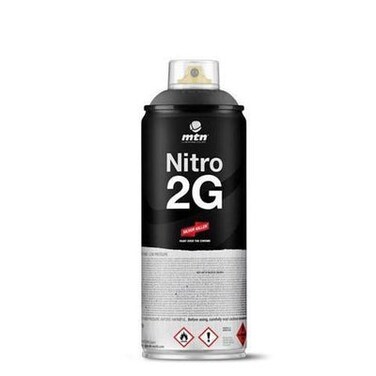 Montana Colors MTN PRO Nitro 2G - Black - Spray Paint 400ml