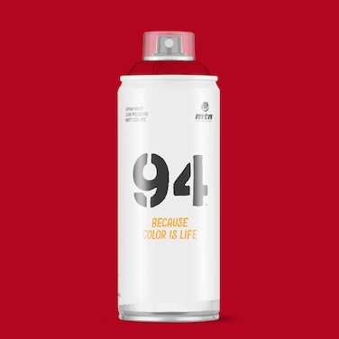 Montana Colors MTN 94 RV-3001 Vivid Red Spray Paint Matt 400ml