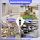 CRONY A3 WiFi 4K Binocular Security Camera Outdoor Indoor AI Motion Detection Color Night Vision 2-Way Audio Waterproof 360&deg; PTZ Surveillance Cam with LED IR Light for Home ICAM365 App
