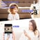 CRONY A3 WiFi 4K Binocular Security Camera Outdoor Indoor AI Motion Detection Color Night Vision 2-Way Audio Waterproof 360&deg; PTZ Surveillance Cam with LED IR Light for Home ICAM365 App
