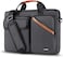 iCozzier 15-15.6 Inch Multi-Pocket Laptop Sleeve Briefcase Large Capacity Shoulder Bag Electronic Accessories Organizer Waterproof Messenger Carrying Case - Black
