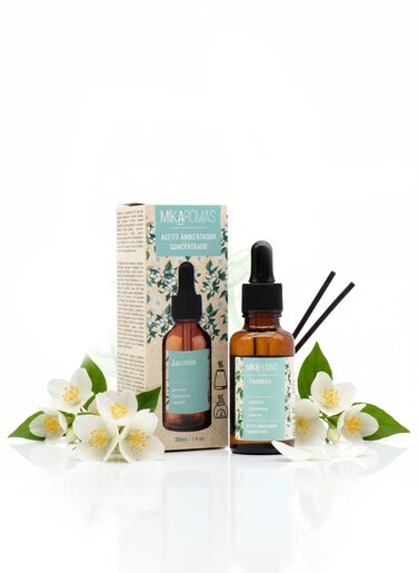 Mikaromas Fragrance Oil - Jasmine Aroma,30ml Premium Scented Oil for Diffusers,Candles,Potpourri &amp; Air Fresheners Pure Floral Jasmine Fragrance for a Calm, Refreshing&amp;Luxurious HomeAmbience