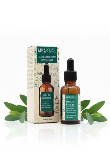 Mikaromas Fragrance Oil &ndash; Eucalyptus Aroma, 30ml Long-Lasting Premium Scented Oil for Diffusers, Candles, Potpourri &amp; Air Fresheners Refreshing, Herbal &amp; Invigorating Fragrance for Home, Office &amp; Spa